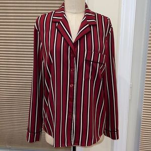 Belair Paris Stripe Button Front Shirt